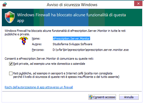 FAQ - Q. Mentre sto facendo l abilitazione di un terminale mi viene mostrata la finestra di seguito: A. Provare a rispondere con alla registrazione richiesta tramite il tasto S e INVIO.