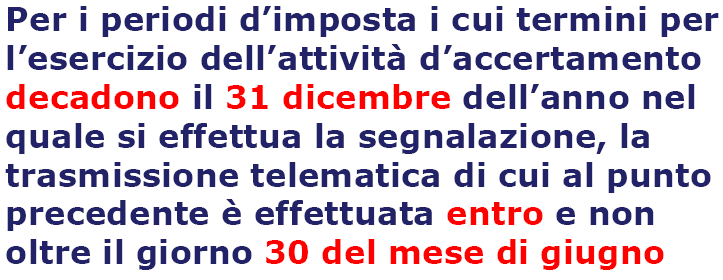 Tempistica di