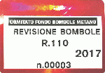 312.1.2 Identificazione delle bombole di metano conformi al regolamento UNECE 110 (es.