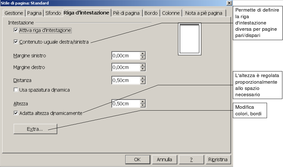 Tali campi, gestiti automaticamente da OpenOffice.