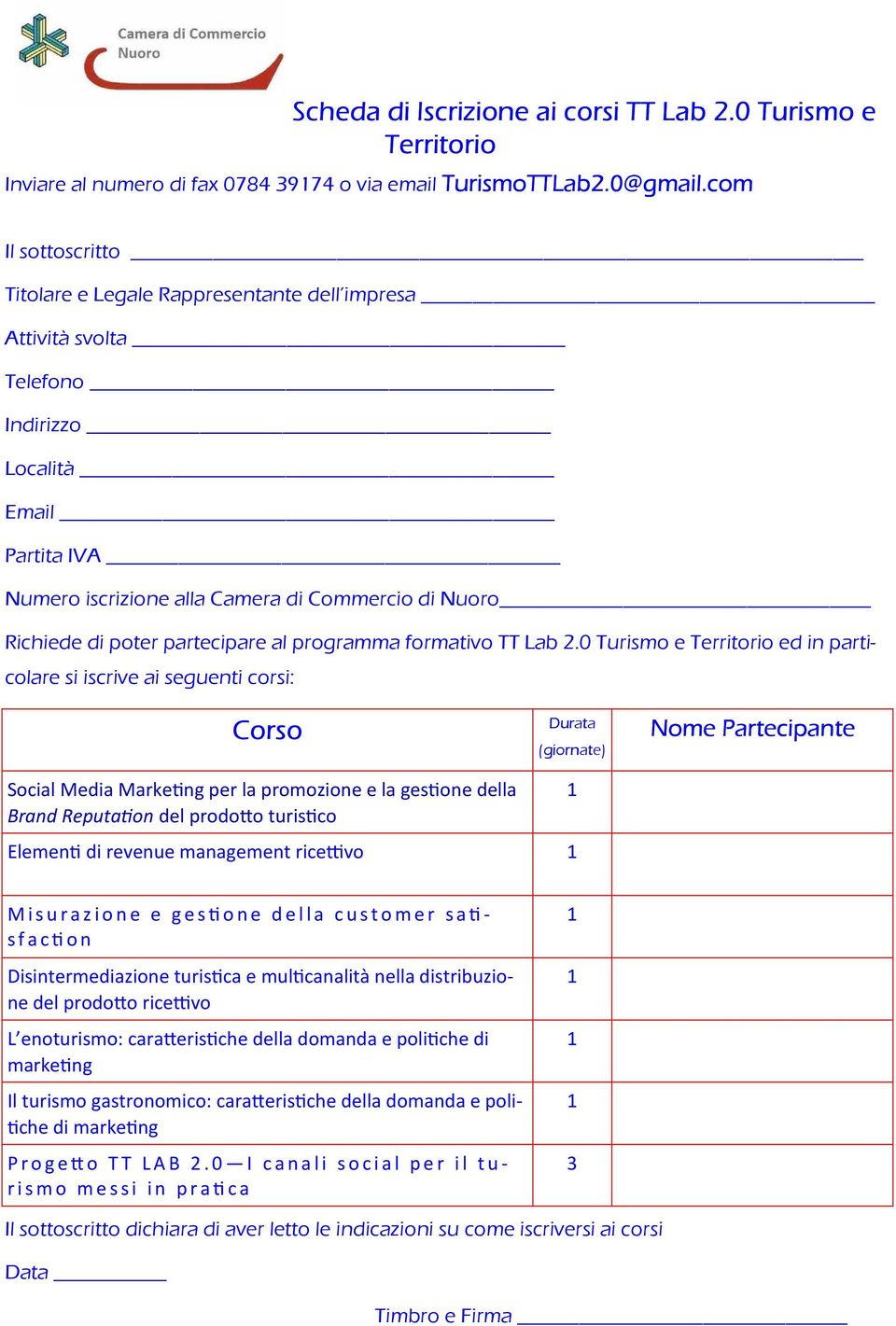 partecipare al programma formativo TT Lab 2.