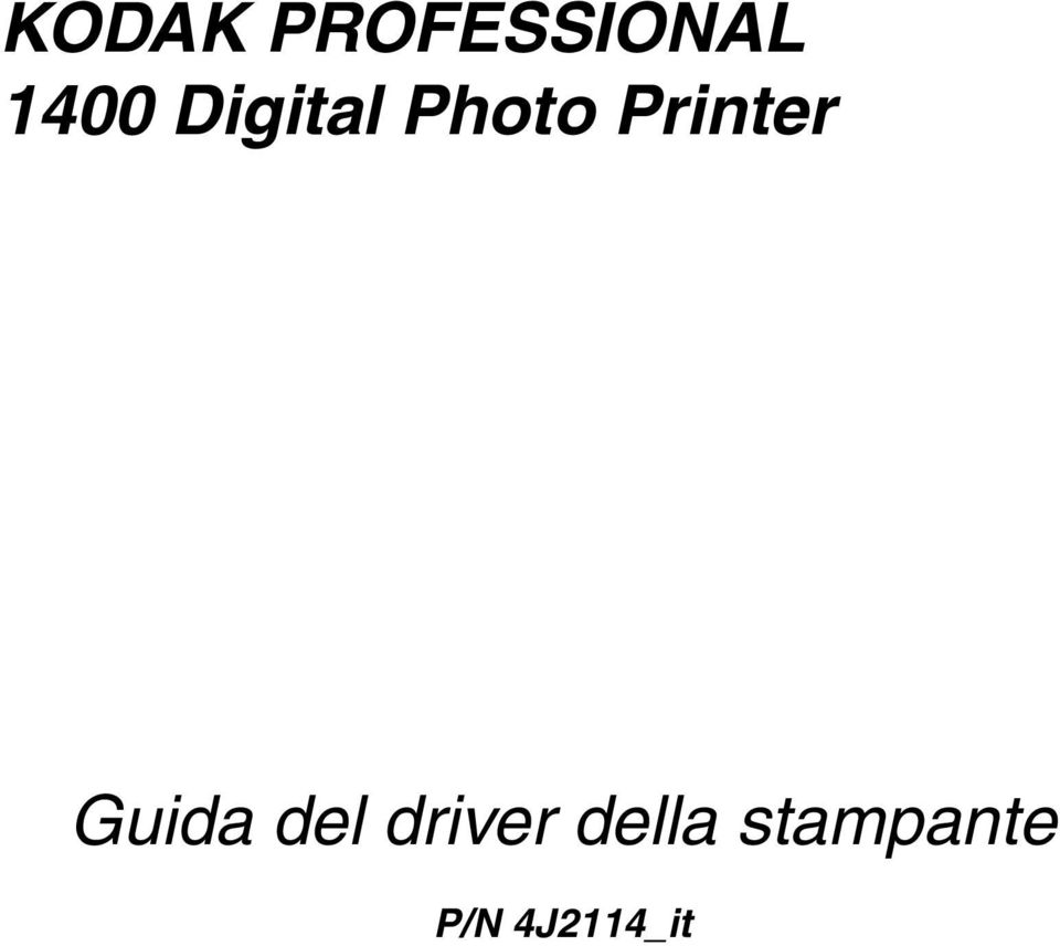 Printer Guida del