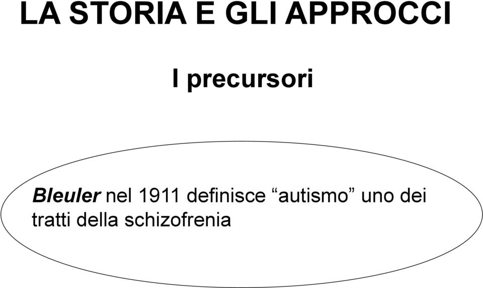 1911 definisce autismo uno