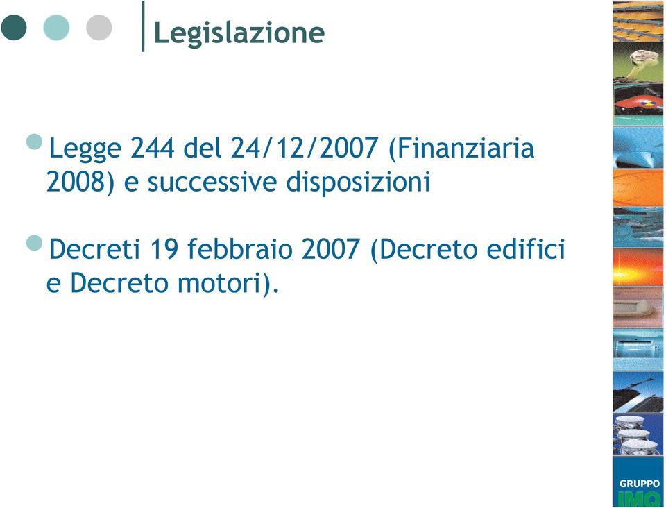 successive disposizioni Decreti 19