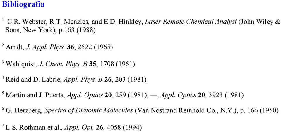 Phys. B 26, 203 (1981) 5 Martin and J. Puerta, Appl. Optics 20, 259 (1981);, Appl. Optics 20, 3923 (1981) 6 G.