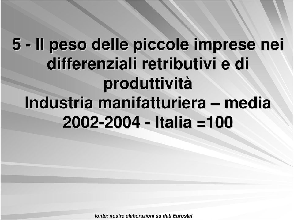 Industria manifatturiera media 2002-2004 2004