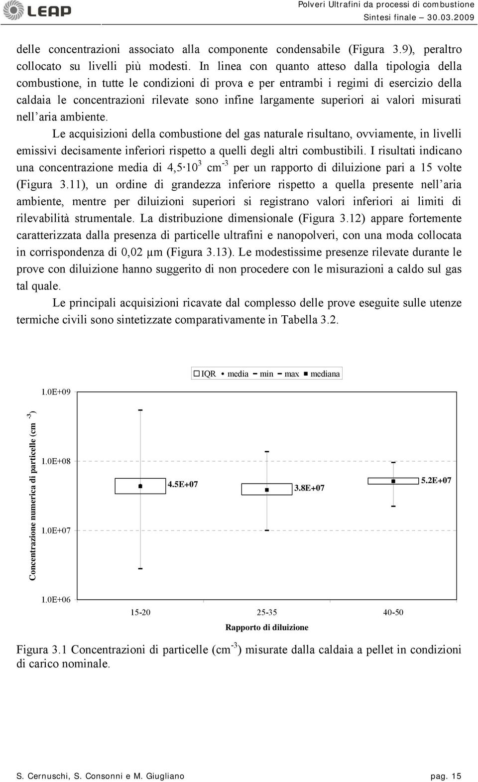 superiori ai valori misurati nell aria ambiente.