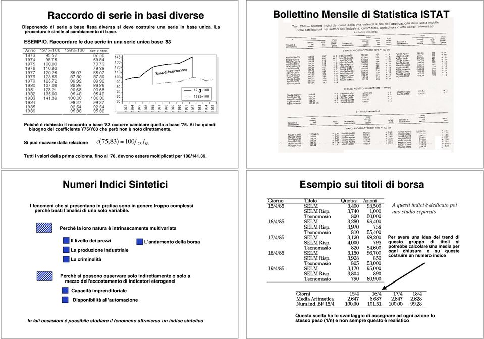 Si ha quidi bisogo del coefficiete Y75/Y83 che però o è oto direttamete.