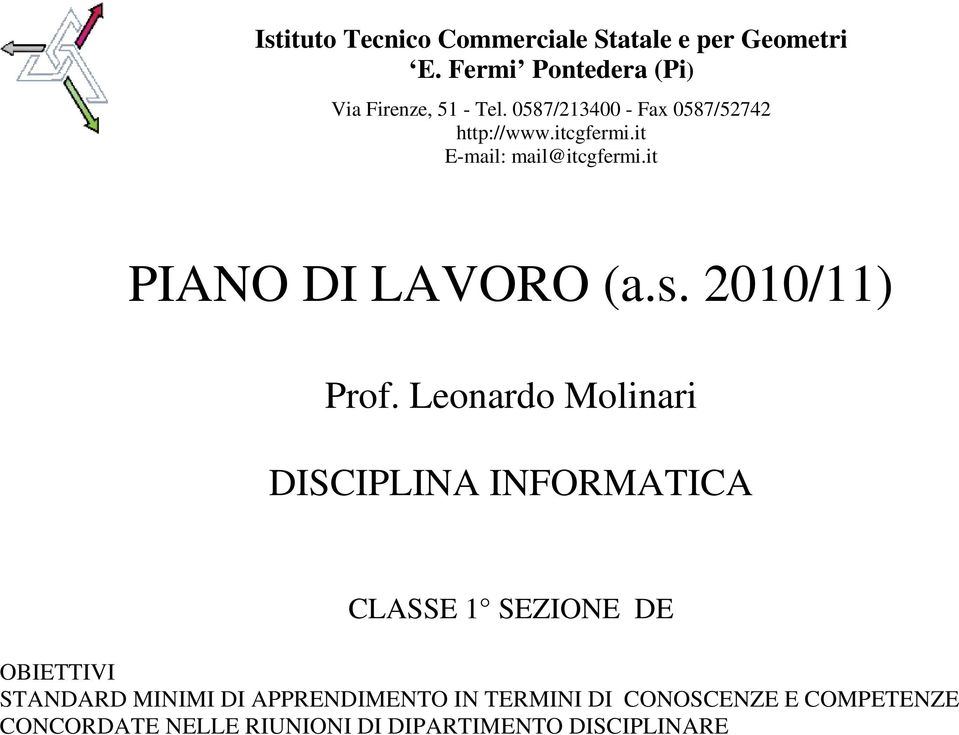 2010/11) Prof.