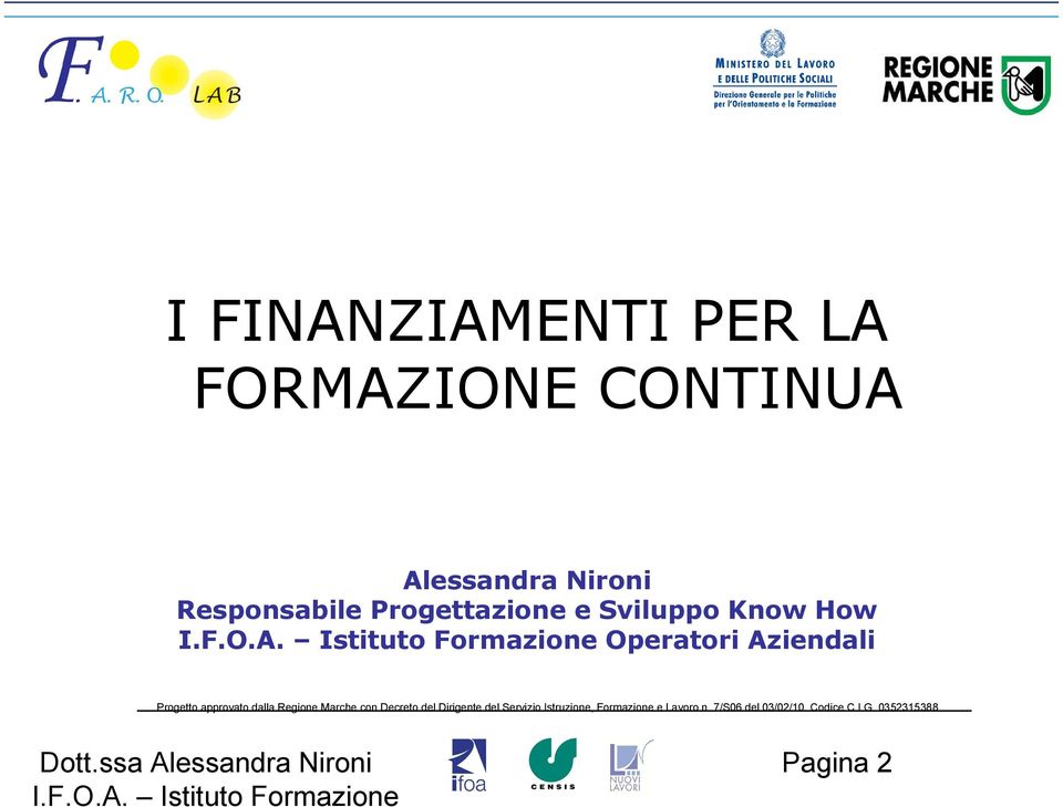 Responsabile Progettazione e