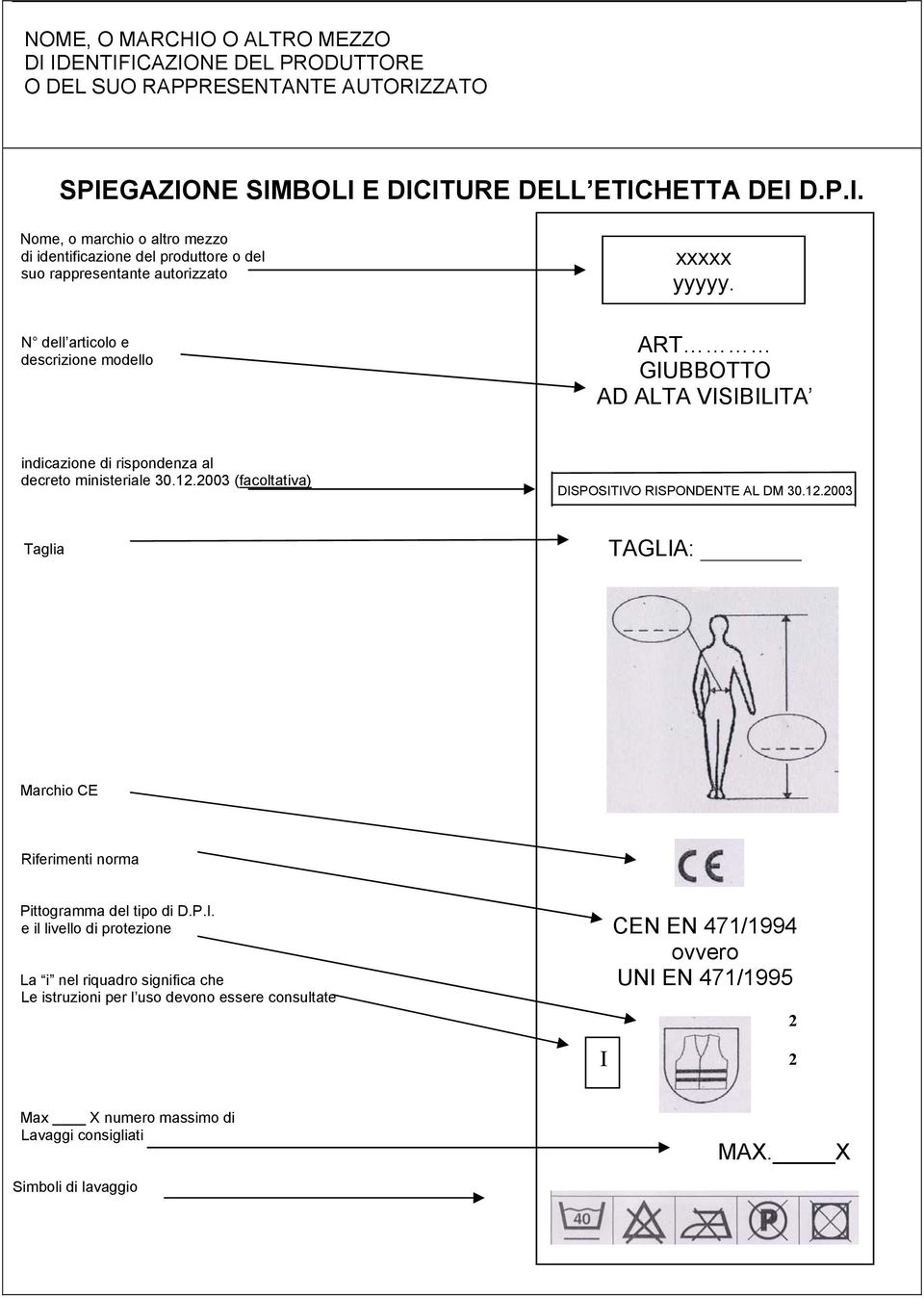 2003 (facoltativa) DIS