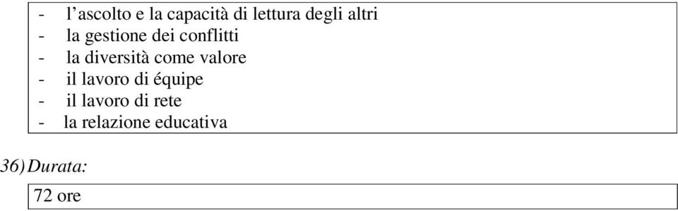 diversità come valore - il lavoro di équipe -