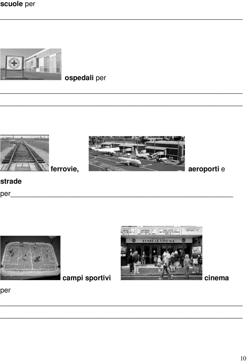 aeroporti e strade