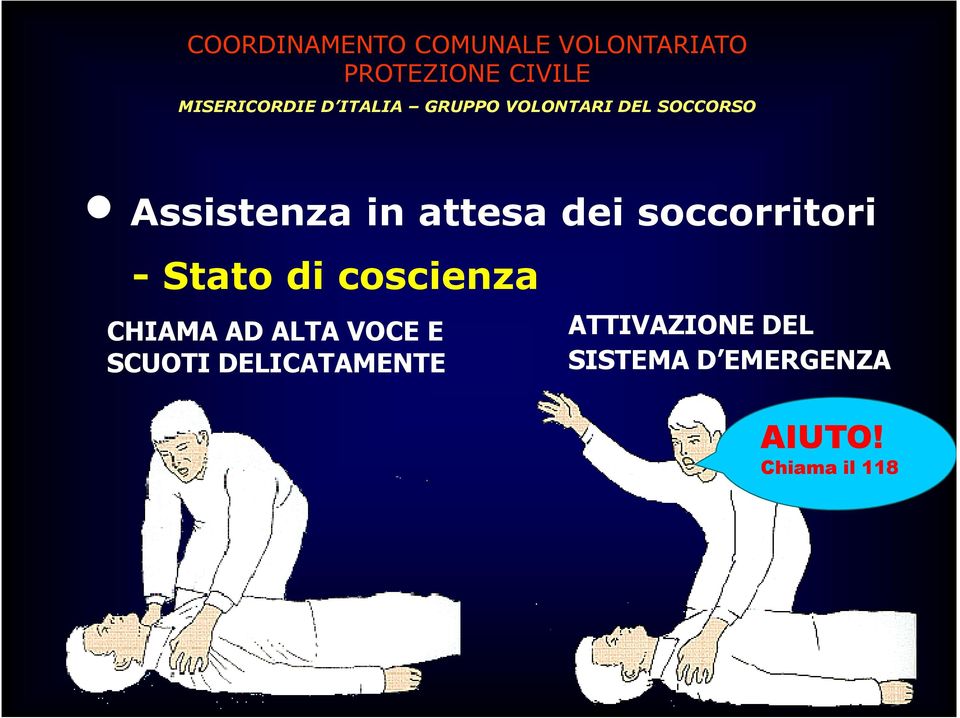 VOCE E ATTIVAZIONE DEL SCUOTI