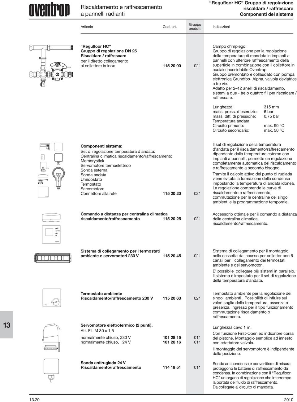 inossidabile Oventrop. premontato e collaudato con pompa elettronica Grundfos- Alpha, valvola deviatrice a tre vie.