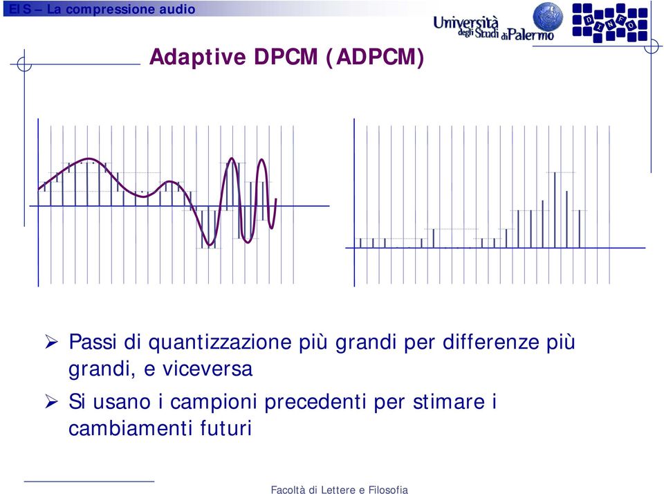 differenze più grandi, e viceversa Si