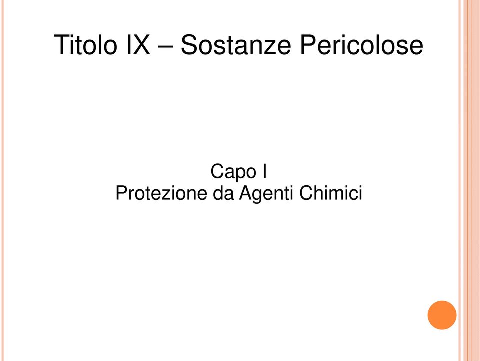 Pericolose Capo