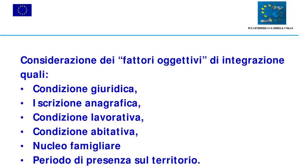 Iscrizione anagrafica, Condizione lavorativa,