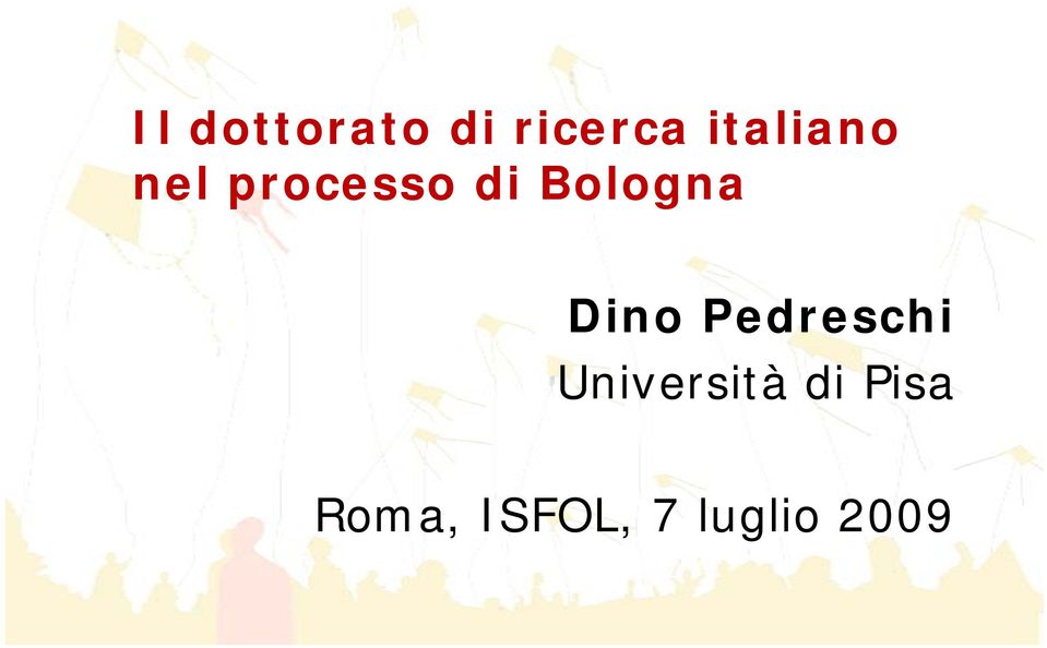 Bologna Dino Pedreschi