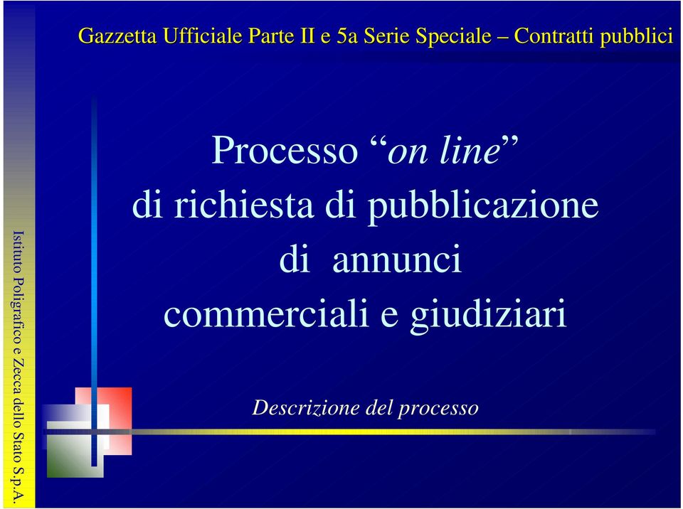 line di richiesta di pubblicazione di