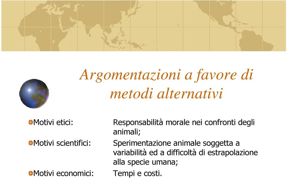 confronti degli animali; Sperimentazione animale soggetta a