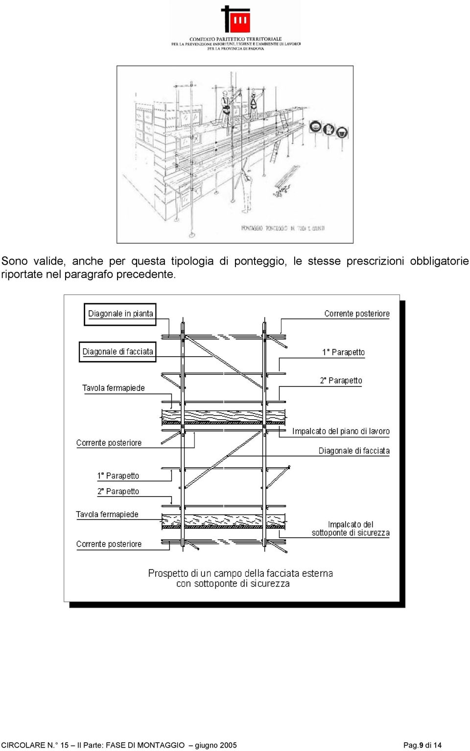 riportate nel paragrafo precedente. CIRCOLARE N.