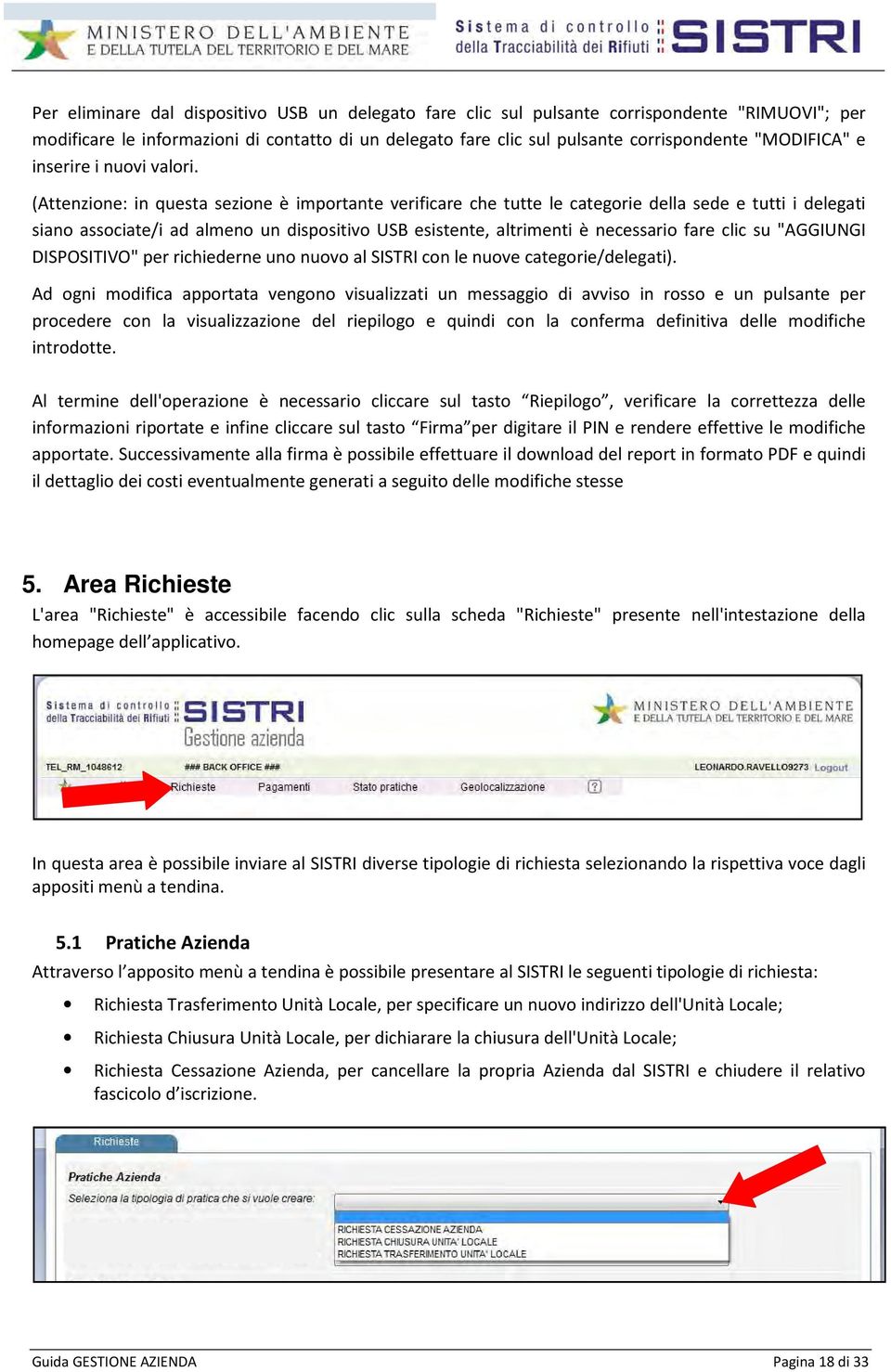 (Attenzione: in questa sezione è importante verificare che tutte le categorie della sede e tutti i delegati siano associate/i ad almeno un dispositivo USB esistente, altrimenti è necessario fare clic