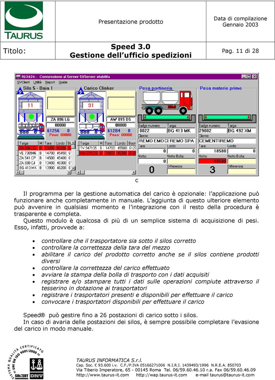 Questo modulo è qualcosa di più di un semplice sistema di acquisizione di pesi.