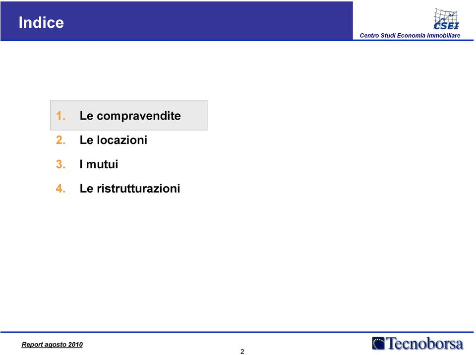 Le locazioni 3.