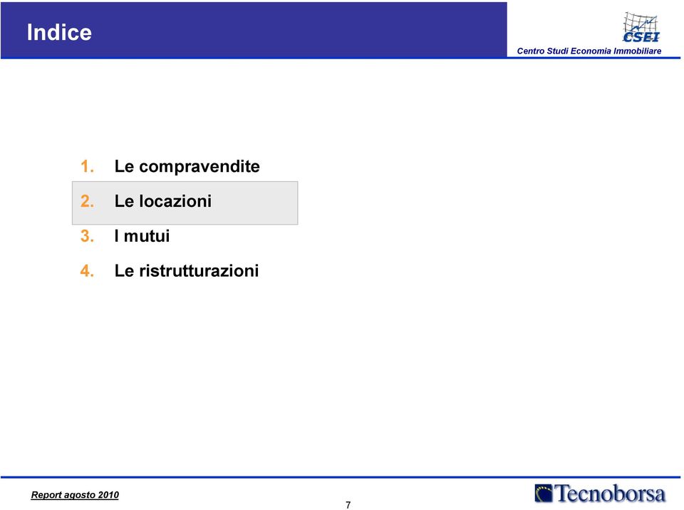 Le locazioni 3.