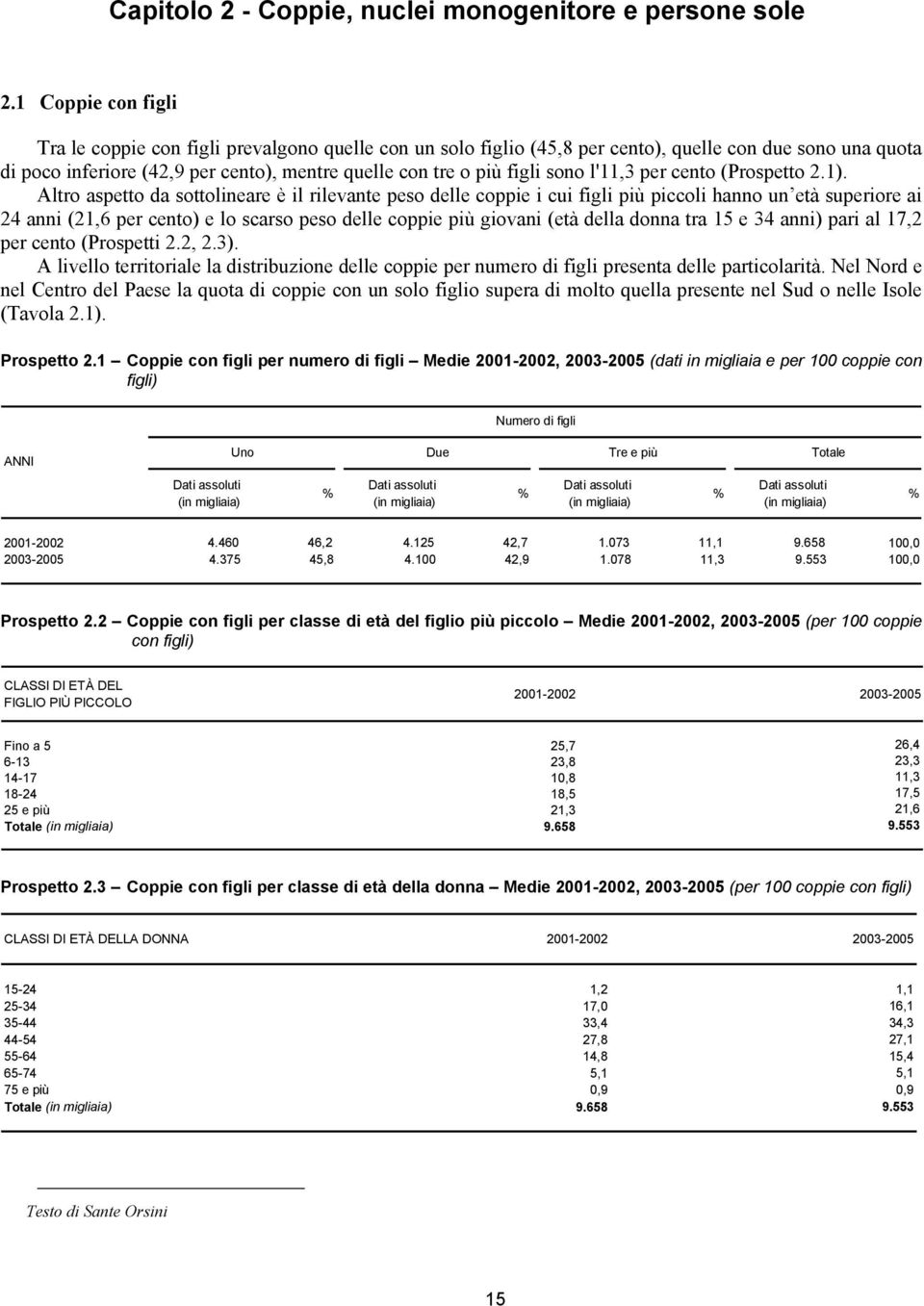 sono l'11,3 per cento (Prospetto 2.1).