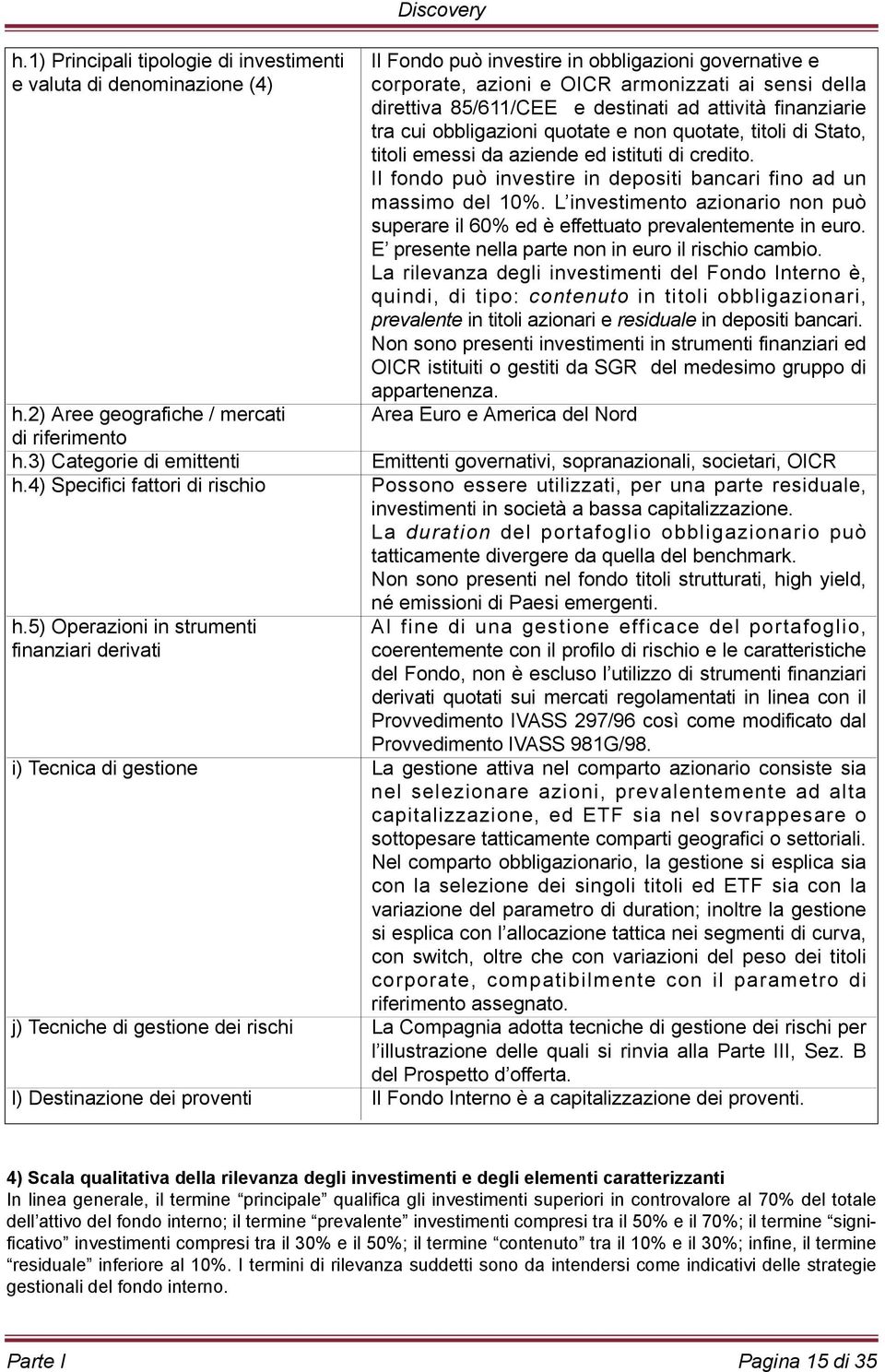 attività finanziarie tra cui obbligazioni quotate e non quotate, titoli di Stato, titoli emessi da aziende ed istituti di credito.