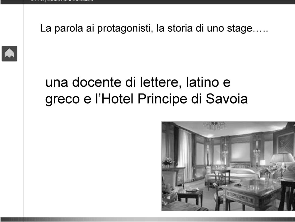 . una docente di lettere,