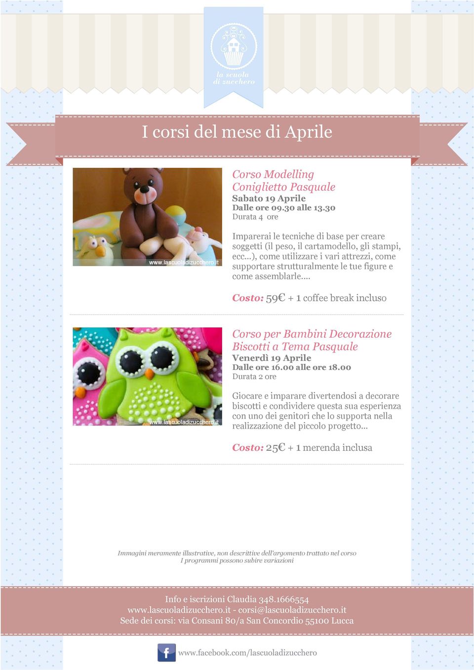 strutturalmente le tue figure e come assemblarle. Corso per Bambini Decorazione Biscotti a Tema Pasquale Venerdì 19 Aprile Dalle ore 16.00 alle ore 18.