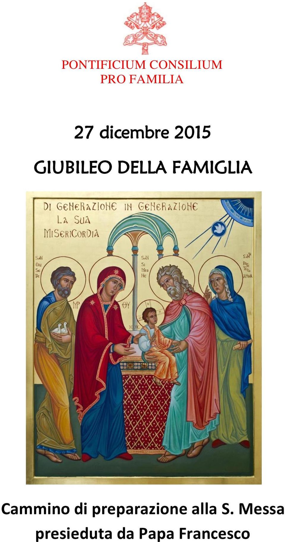 FAMIGLIA Cammino di preparazione