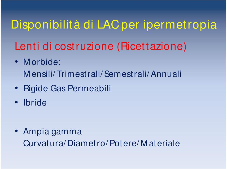 Mensili/Trimestrali/Semestrali/Annuali Rigide Gas