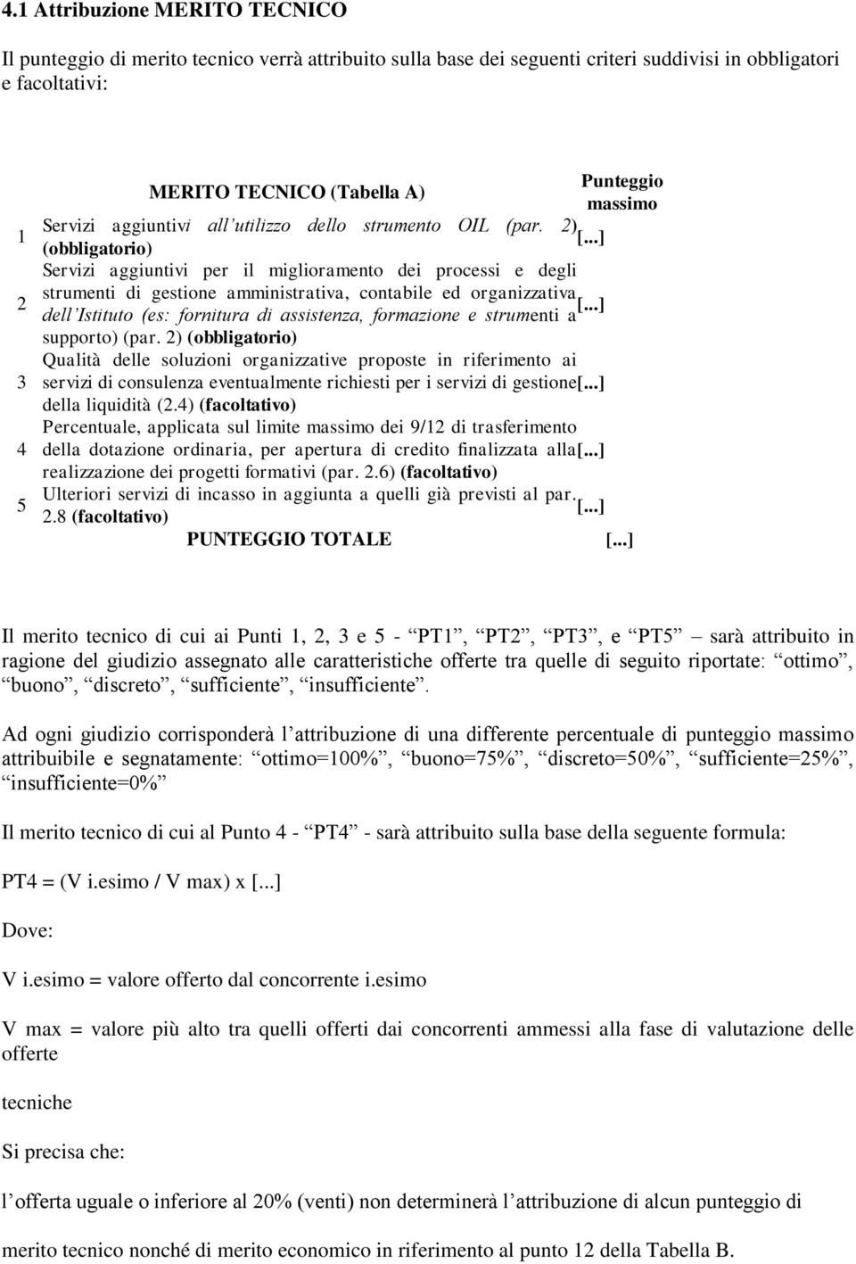 2) (obbligatorio) Servizi aggiuntivi per il miglioramento dei processi e degli strumenti di gestione amministrativa, contabile ed organizzativa dell Istituto (es: fornitura di assistenza, formazione