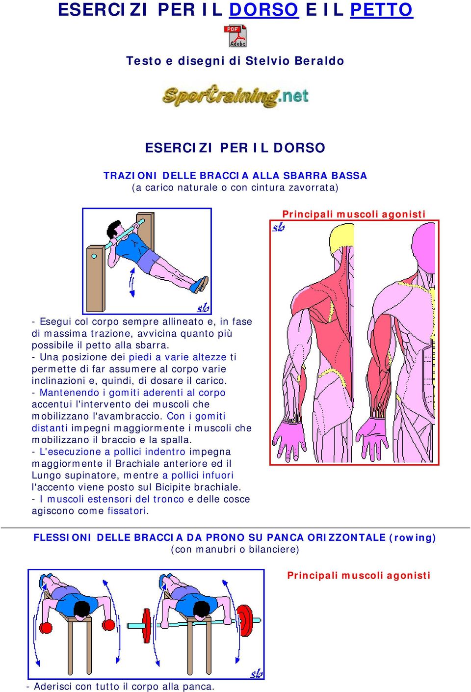 - Una posizione dei piedi a varie altezze ti permette di far assumere al corpo varie inclinazioni e, quindi, di dosare il carico.