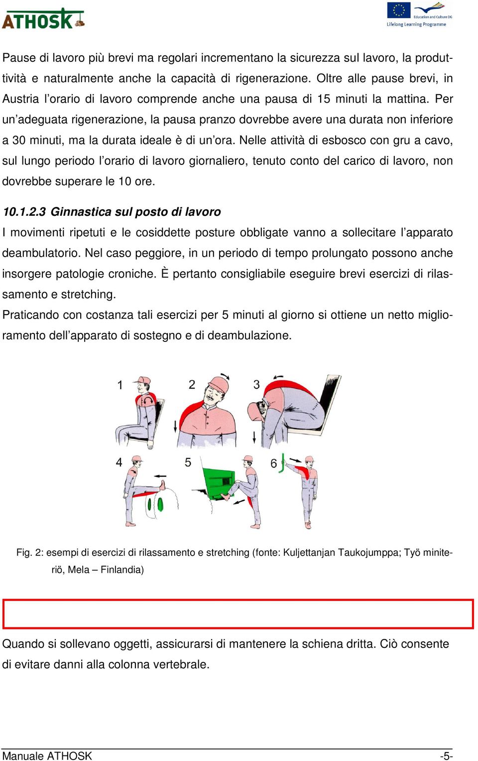 Per un adeguata rigenerazione, la pausa pranzo dovrebbe avere una durata non inferiore a 30 minuti, ma la durata ideale è di un ora.