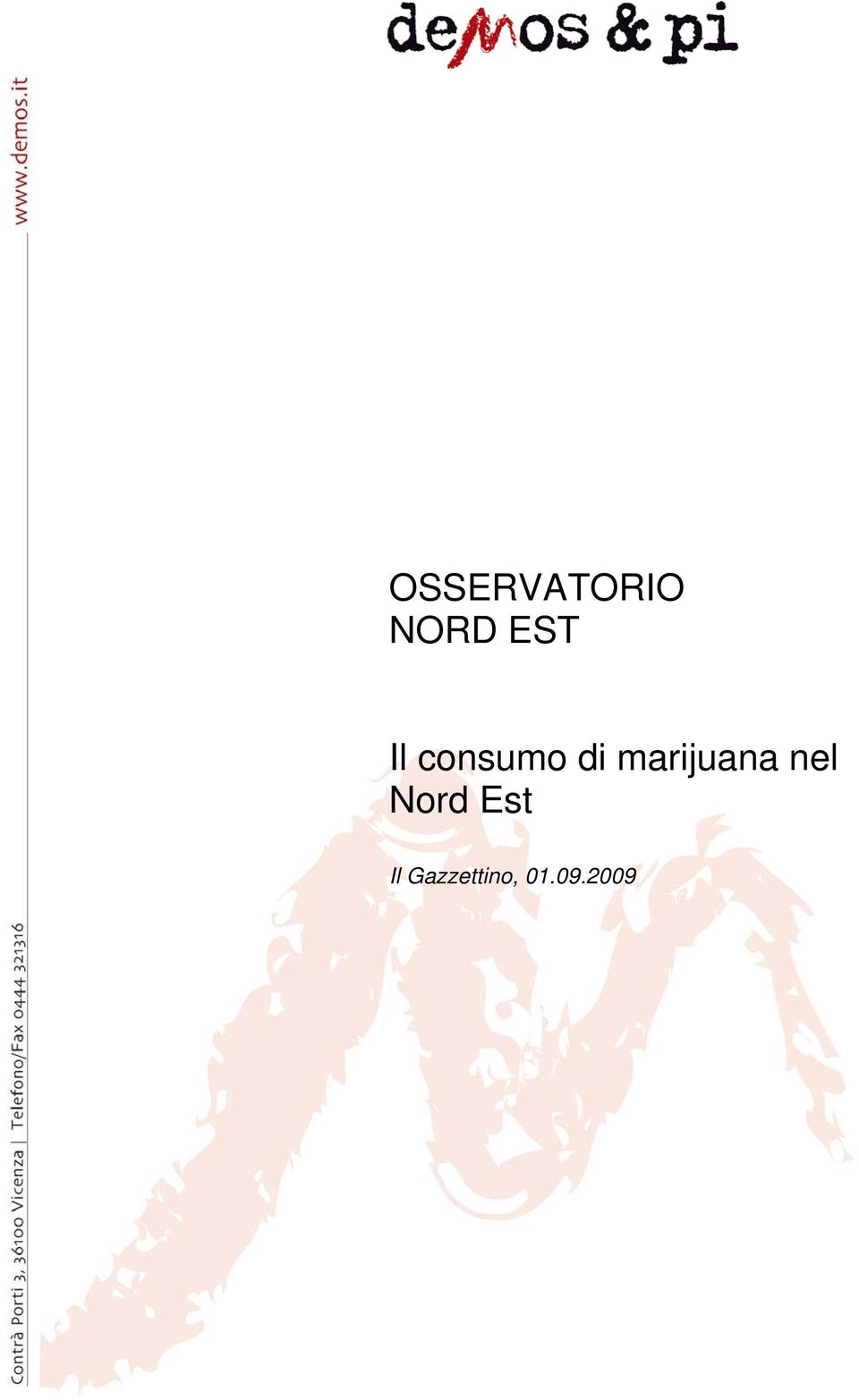 marijuana nel Nord