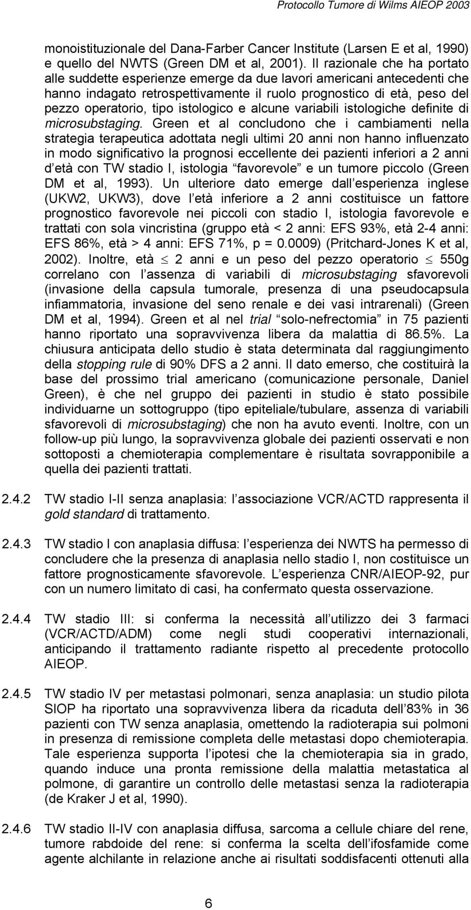 istologico e alcune variabili istologiche definite di microsubstaging.