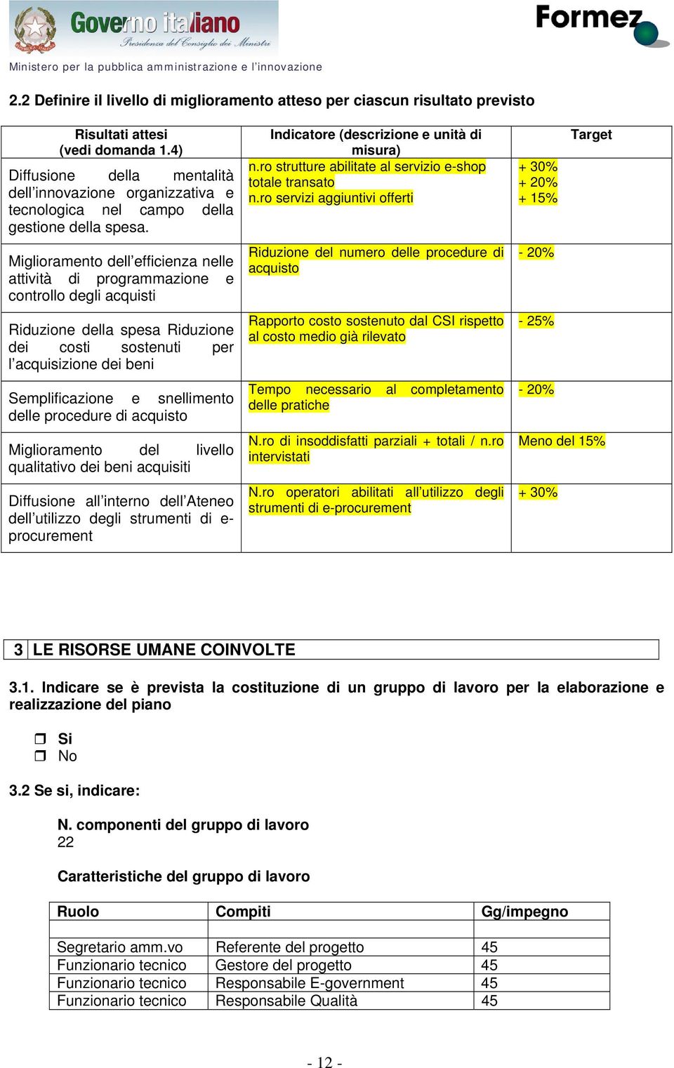 Miglioramento dell efficienza nelle attività di programmazione e controllo degli acquisti Riduzione della spesa Riduzione dei costi sostenuti per l acquisizione dei beni Semplificazione e snellimento