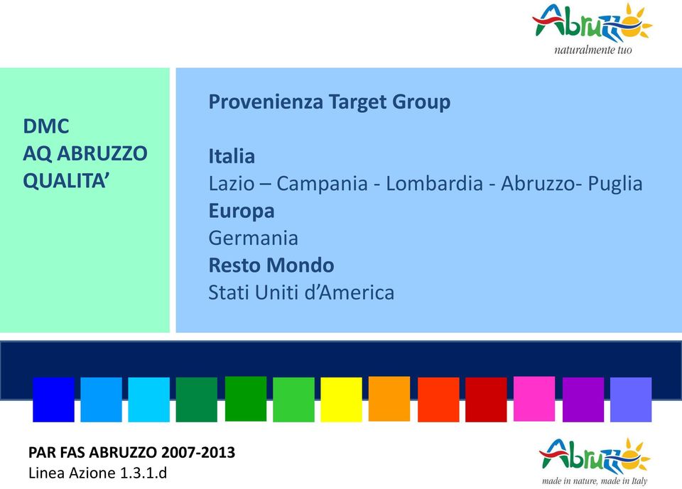 Abruzzo- Puglia Europa Germania