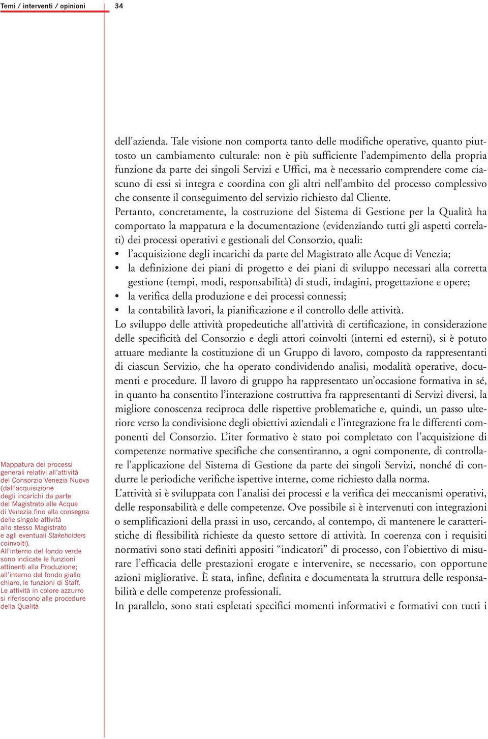 All interno del fondo verde sono indicate le funzioni attinenti alla Produzione; all interno del fondo giallo chiaro, le funzioni di Staff.