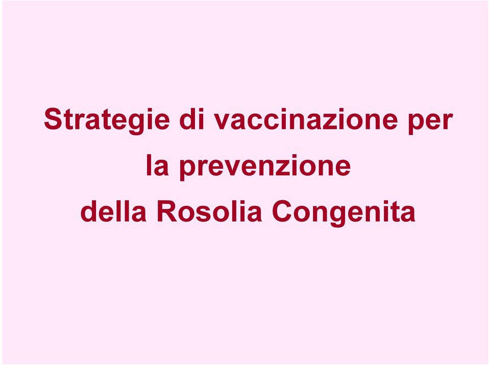 la prevenzione