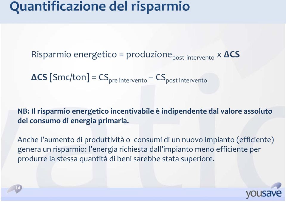 consumo di energia primaria.