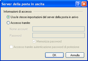 Ritornati sulla videata delle proprietà accedere al pannello Impostazioni avanzate. Spuntare la casella Il server necessita di una connessione protetta (SSL).