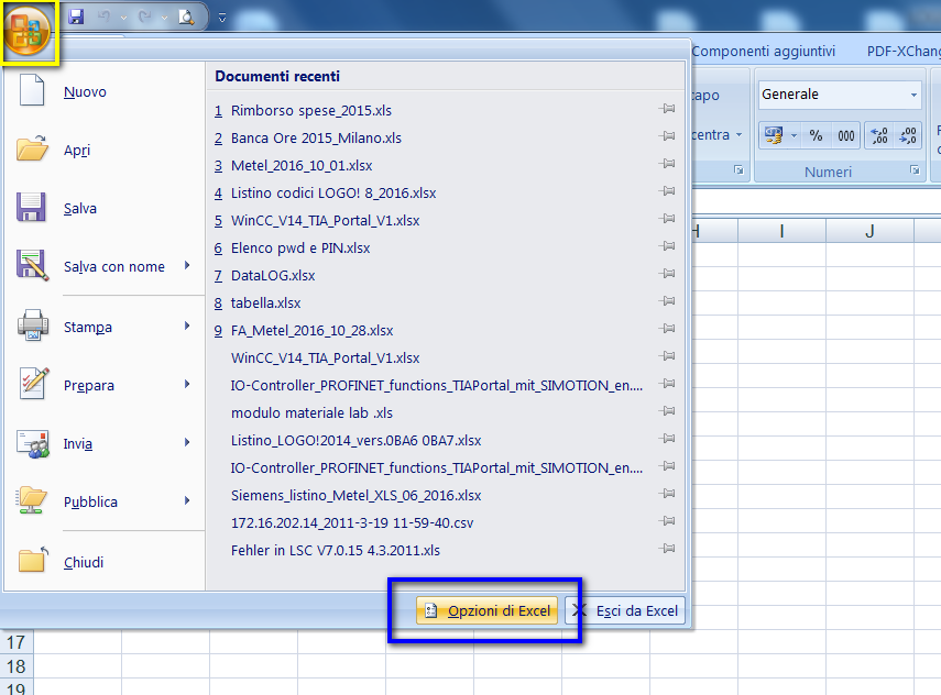 2.2 Installazione LOGO!AccessTool in Microsoft Excel Una volta effettuato il download è possibile installare il componente aggiuntivo direttamente in Microsoft Excel.