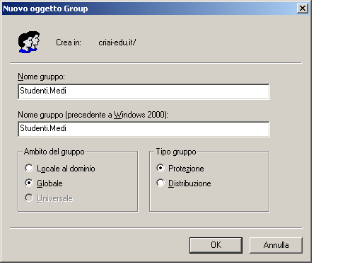 selezionare Utenti e computer di Active Directory Richiamare il