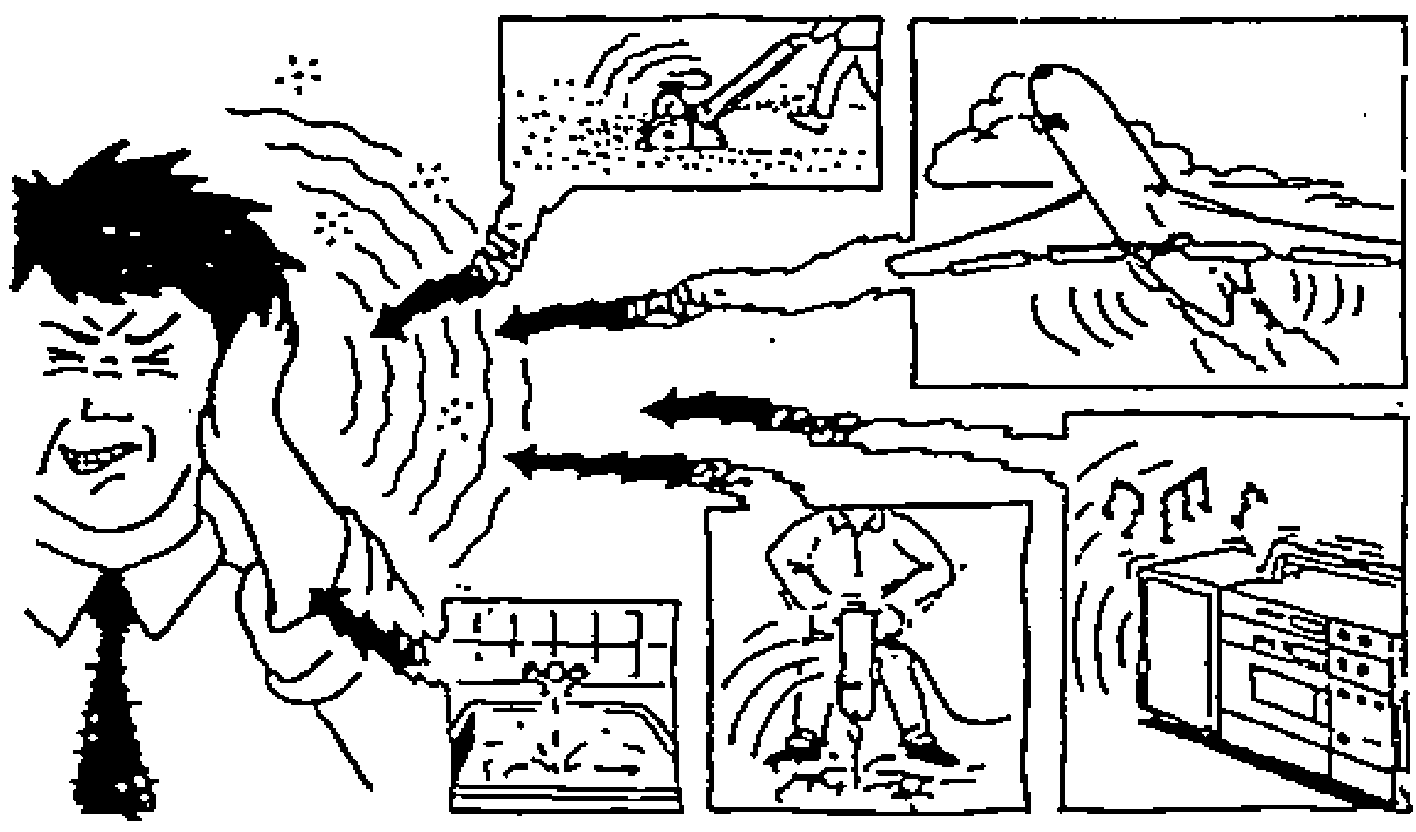 Esempio di rumore trasmesso per via Propagazione del suono Le onde sonore si PROPAGANO in qualunque mezzo in TUTTE LE DIREZIONI e con ANDAMENTO CIRCOLARE, in modo cioè simile agli anelli concentrici